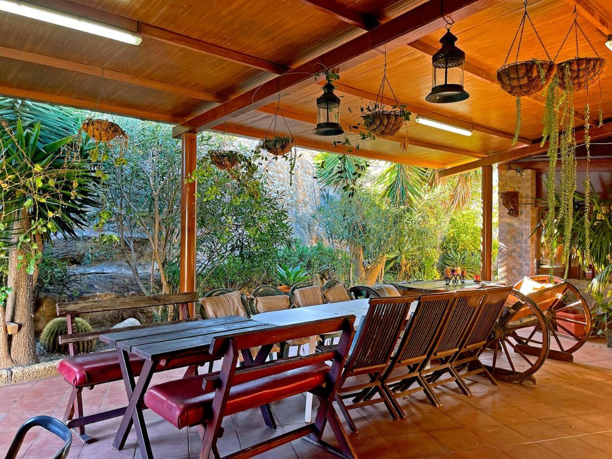Villa Exquisite Rural House With Garden, Pool And Sea Views Arico Viejo Exterior foto